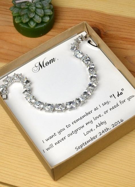 Gifts For Mothers At Wedding, Backwoods Wedding, Gifts For Brides Parents, Gifts For Bridal Party, Parents Gifts, Mum Gifts, Wedding Gifts For Parents, Mother Of The Groom Gifts, Bridal Party Jewelry