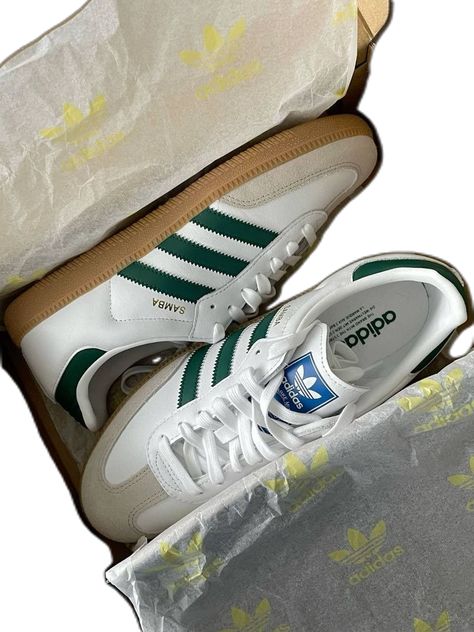 Adidas Samba White, Photographie Indie, Tiger Shoes, Samba Shoes, Men's Adidas (men), Colorful Sneakers, Trendy Shoes Sneakers, Hype Shoes, Rubber Shoes