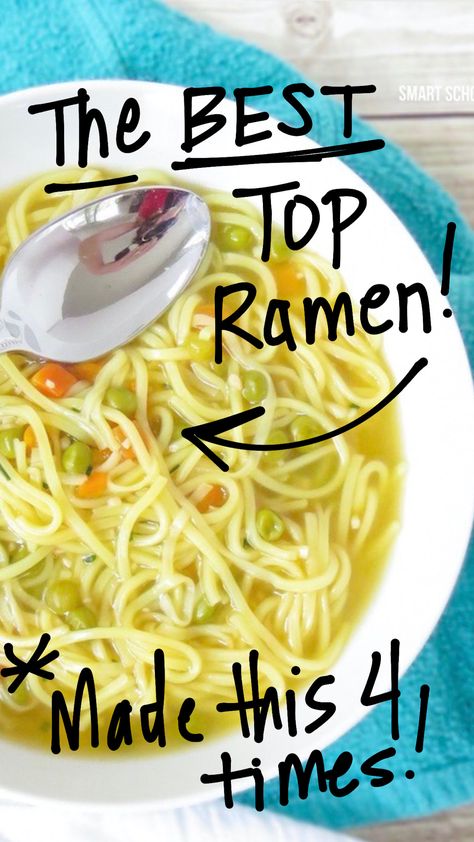 Make Your Own Ramen Noodles, Homemade Ramen Noodle Sauce, Homemade Roman Noodles Ramen Soup, Homemade Top Ramen Recipes, Cooking With Ramen Noodles, Semi Homemade Ramen, Low Salt Ramen Noodles, Ramon Noodles Diy, Homemade Ramen Bowl Recipes