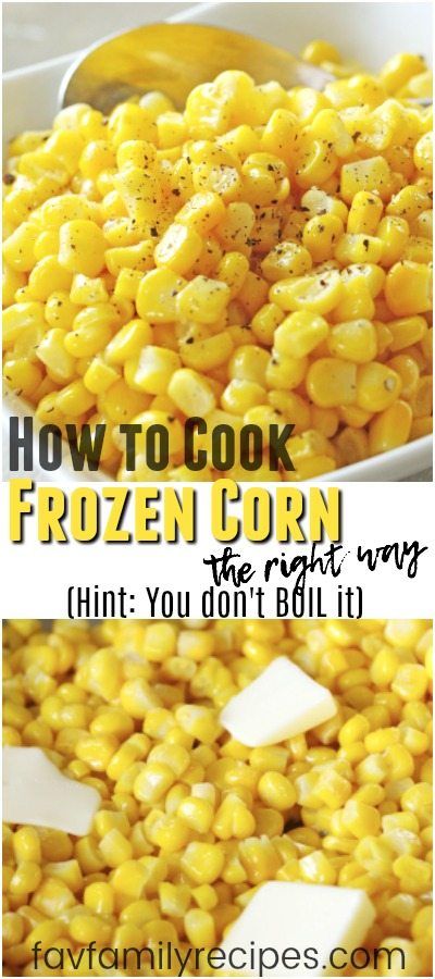 Frozen Corn Recipes Healthy, Frozen Corn Ideas, Frozen Corn Recipes Easy, Fried Corn With Frozen Corn, Different Ways To Make Corn, Recipes Using Frozen Corn, Niblet Corn Recipes, Sweet Corn Side Dish, How To Cook Frozen Corn