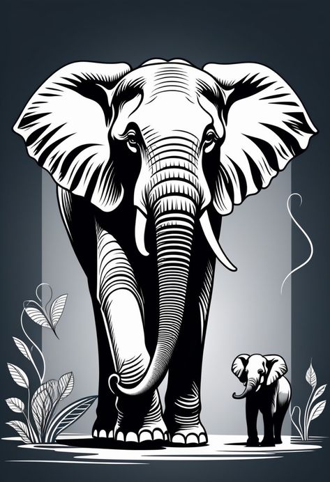 Elephant Stencil, Elephant Painting Canvas, Animal Stencil Art, Tattoo Elephant, Svg Shapes, Velvet Painting, Stencil Vinyl, Animal Stencil, Instruções Origami