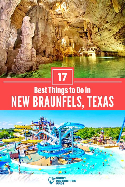 17 Best Things to Do in New Braunfels, TX — Top Activities & Places to Go! Texas Travel Weekend Getaways, San Antonio Vacation, Canyon Lake Texas, Texas Getaways, Texas Vacation, Texas Adventure, Travel Texas, New Braunfels Texas, Texas Vacations