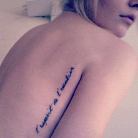 33 Perfect Places For A Tattoo - ribs, vertical back, or upper shoulder? Below Bra Line Tattoo, Small Tattoo Placement, French Tattoo, Petit Tattoo, Cool Small Tattoos, E Tattoo, Side Tattoos, Rib Tattoo, Back Tattoos