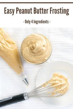 Peanut Butter Cream Frosting, Peanut Butter Frosting No Butter, Whipped Peanut Butter Frosting, Easy Peanut Butter Frosting, Peanut Butter Frosting Easy, Fluffy Peanut Butter Frosting, Peanut Butter Cream Cheese Frosting, Cupcake Frosting Tips, Peanut Butter Recipes Easy