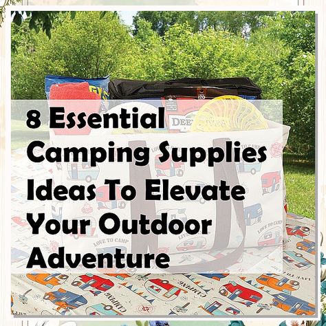 Discover the ultimate guide to camping supplies with our list of 8 essential items that will elevate your outdoor adventure. From must-have gear to clever gadgets, this collection ensures you’re fully prepared for your next trip into the wild. Whether you’re a seasoned camper or a beginner, these camping supplies will enhance your experience and keep you comfortable in nature. Explore our ideas and get ready to make unforgettable memories outdoors! Camping Gadgets Genius Ideas, Things To Do Camping, Camping Setup, Camping Necessities, Camping Essentials List, Garden Camping, Camping Store, Camping Hacks Diy, Camping Gadgets