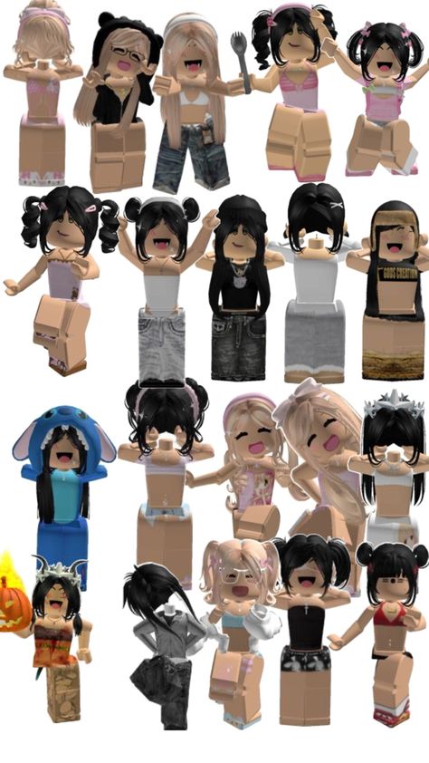 Roblox Avatar Baddie, Pick Me Avatar, Pick Me Roblox Avatars, Baddie Roblox Outfits, Roblox Avatar Art, Avatar Outfits, Outfits Roblox, Latina Outfits, Roblox Games