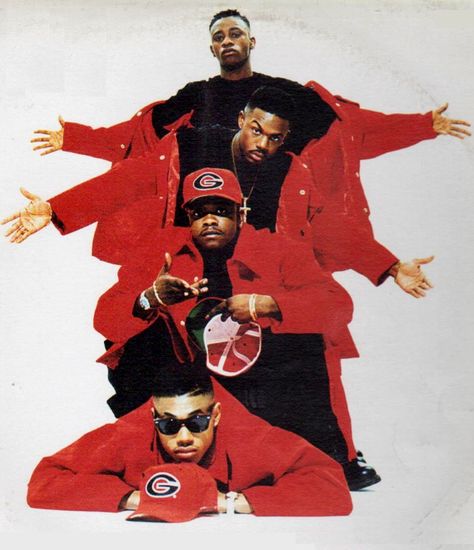 Jodeci, American R&B and New Jack Swing music group consisting of two pairs of brothers, Cedric "K-Ci" & Joel "Jo-Jo" Hailey and Donald "DeVante Swing" & Dalvin "Mr. Dalvin" DeGrate. The group's moniker is based off the names JO-jo, DEgrate, and k-CI. They were known for their hip-hop style image (created by P. Diddy), with a slew of hits, including Forever My Lady, Stay, and Come and Talk to Me, Cry for You, Feenin, & What About Us. They have won 4 Billboard Music Awards & 2 Soul Train Awards. Mr Dalvin, Devante Swing, Forever My Lady, Dru Hill, Soul Train Awards, R&b And Soul, 90s Hip Hop Fashion, Soul Train, New Jack