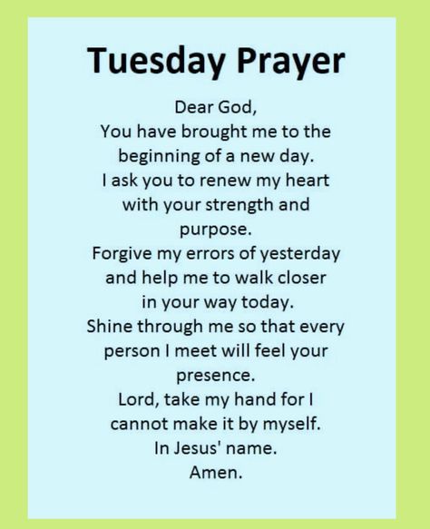 Tuesday Morning Prayers, Today's Prayers, Tuesday Prayer, Inspirational Morning Prayers, Happy Tuesday Images, Friday Prayer, Good Morning Messages Friends, Tuesday Quotes Good Morning, Tuesday Blessings