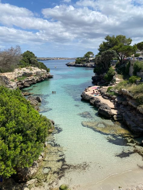 Menorca Spain Aesthetic, Beach Widgets, Green Blue Aesthetic, Summer W Friends, Menorca Beaches, Ithaca Greece, Season Pictures, Backgrounds Photography, Menorca Spain