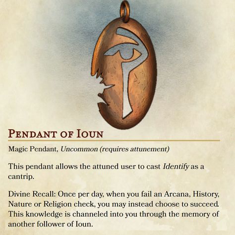 DnD Magic item coming soon to my shop! Ioun is the goddess of knowledge Dnd Home Brew Magic Items, Magic Item Dnd 5e, Dnd Magic Artifacts, Dnd 5e Items, Lolth Dnd, Dnd 5e Homebrew Items, Homebrew Magic Items 5e, Dnd 5e Magic Items, Magic Items Dnd