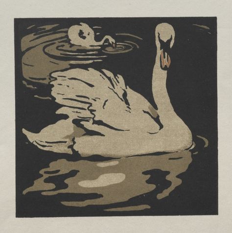 Search the Collection | Cleveland Museum of Art Sybil Andrews, Kelmscott Press, William Nicholson, Swans Art, Beautiful Swan, Lino Cuts, Sir William, Linocut Art, Swan Song