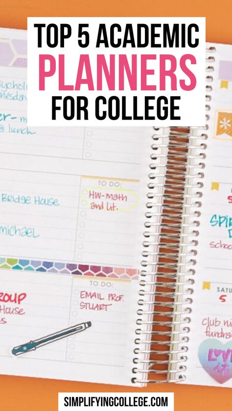 Academic Planner Ideas, College Planner Ideas, College Planner Organization, College Agenda, College Calendar, Middle School Planner, School Planner Organization, School Organization College, Academic Coach