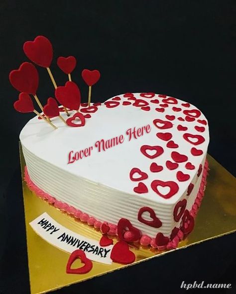 Wedding Anniversary With Heart Cake With Name On It Hart Cake Designs Birthday, Hart Shape Cake Designs, Heart Shape Anniversary Cake Designs, Heart Shaped Anniversary Cakes, Hart Cake Design, Heart Shape Cake Designs For Anniversary, Marriage Anniversary Cake Design, Heart Shape Cake Designs For Birthday, Anniversary Cake Heart Shape