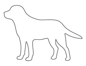 Free Stencils Printables Templates, Printable Outline, Labrador Silhouette, Stencils Printables Templates, Coloring Crafts, Dog Template, Dog Stencil, Dog Outline, Animal Templates