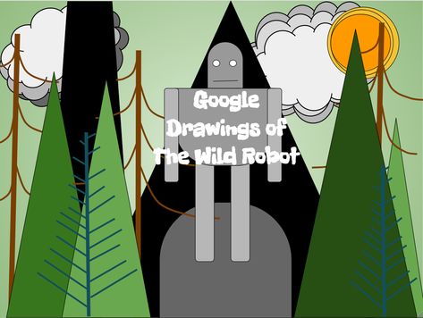 The 3Js have been following the #GlobalReadAloud, reading The Wild Robot by Peter Brown. We tried creating our own interpretations of  the main character, Roz,  using Google Drawings.  Many of the … The Wild Robot Project, Wild Robot Bulletin Board, The Wild Robot Art Project, Wild Robot Art Project, Wild Robot Art, Robot Activities, Wild Robot Coloring Pages, Robot Project, Robot Activity