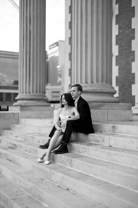 Downtown Wilmington Engagement Photos, Hollywood Style Engagement Photos, Wedding Photography Downtown, Court House Engagement Pictures, Editorial Downtown Engagement Photos, Dallas Photoshoot Locations, Engagement Photos Sacramento, Engagement Photos Fort Worth Texas, Engagement Photos Street Style