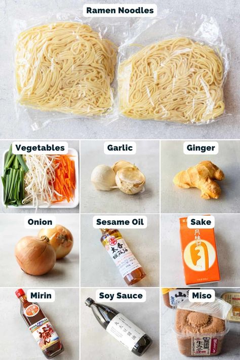 If you enjoy ramen, prepare this delightful bowl of vegetarian miso ramen in just 20 minutes to fulfill your cravings for a flavorful meal! Ramen Noodles Homemade, Diy Ramen Recipes, Home Made Roman Noodles Ramen Recipes, Gourmet Ramen Recipes, Quick And Easy Asian Dinner Recipes, Ramen Recipes Soup, Cheap Ramen Recipes, Creamy Ramen Recipes, Instant Ramen Aesthetic