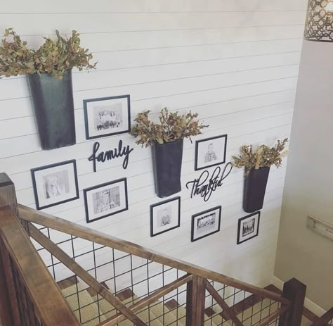 Stairway Wall Decor, Picture Arrangements On Wall, Decorating Stairway Walls, Family Photo Display, Stairway Decor, Stairway Gallery Wall, Stair Wall Decor, Stairway Walls, Stairway Ideas