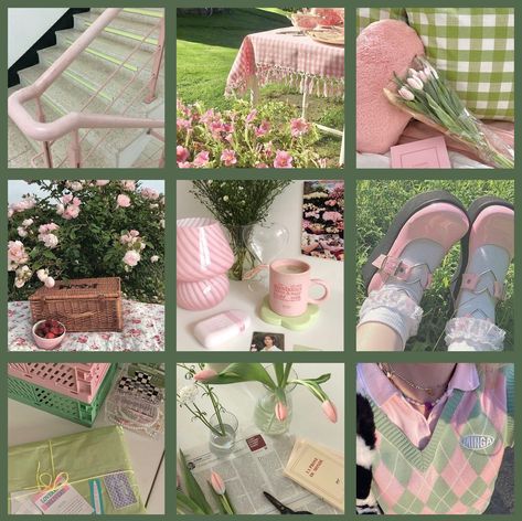 Flower Mood Board, Adopt Idea, Summer Icon, Visual Aesthetics, Mood Board Inspiration, After Life, Mood Board Design, Aesthetic Collage, Green Aesthetic