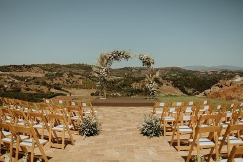 Rancho Bellasante Wedding Venue Temecula CA 92590 Small Wedding Venues, California Honeymoon, Wedding Rentals Decor, Smallest Wedding Venue, Private Estate Wedding, Ceremony Seating, Small Weddings, Outdoor Reception, Flower Invitation