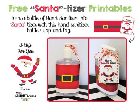 Kk Gifts, Teach Gifts, Hand Sanitizer Gift, Hand Sanitizer Bottle, Sanitizer Bottle, Student Christmas Gifts, Staff Gifts, Bottle Wrapping, Gift Printable