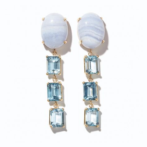 Jia-Jia Zhu (@jiajiajewelry) • Instagram photos and videos Blue Topaz Crystal, Treasure Blue, Topaz Crystal, Gemstone Drop Earrings, Blue Topaz Gemstone, Citrine Crystal, Topaz Earrings, Blue Lace Agate, Topaz Gemstone