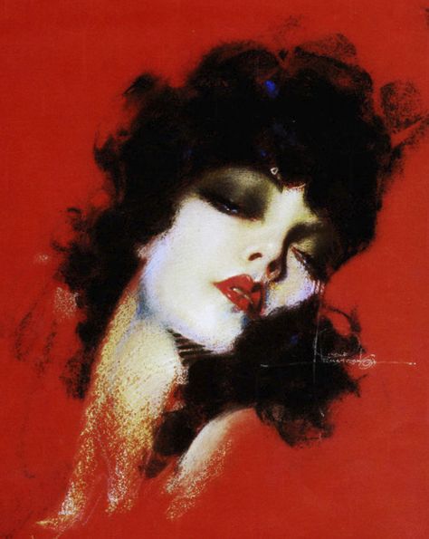 Rolf Armstrong ~ 1930's Rolf Armstrong, Art Deco Artwork, Pinup Art, Pulp Art, Arte Sketchbook, Art Et Illustration, Pin Up Art, Her Eyes, Vintage Pinup