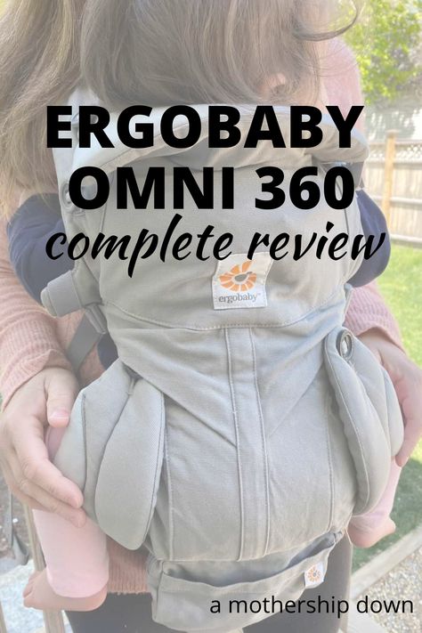 This Ergobaby Omni 360 review goes over the pros and cons of one of the most popular baby carriers on the market. Ergobaby Omni 360, Ergo Baby Carrier Newborn, Ergo Baby Carrier 360, Ergo Baby Carrier, Ergobaby Carrier, Ergo Baby, Newborn Carrier, Baby Carrier Newborn, Baby Registry Must Haves