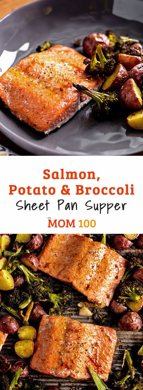 Salmon Broccoli Potatoes, Salmon Sheet Pan Dinner Broccoli, Sheet Pan Suppers Recipes, Cook Videos, Sheet Pan Supper, Potato And Broccoli, Salmon Broccoli, Sheet Pan Salmon, Easy Supper Recipes