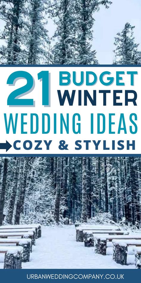 Planning a winter wedding on a budget? Discover 21 affordable and creative winter wedding ideas to make your day magical without breaking the bank. From DIY decor and budget-friendly venues to cost-saving tips for flowers and catering, our blog post provides practical advice and inspiration for a beautiful winter celebration. Learn how to create a cozy and elegant winter wedding that fits your budget while still feeling luxurious and special. Wedding Ideas On A Budget, Winter Wedding Planning, Winter Wedding Ideas, Winter Celebration, Spiced Drinks, Elegant Winter Wedding, Winter Wedding Decorations, Dream Venue, Wedding Company