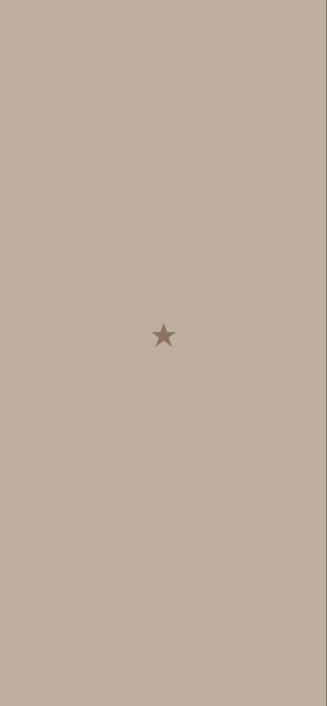 Brown Minimalistic Wallpaper, Soft Brown Wallpaper Plain, Light Brown Lockscreen, Beige Star Wallpaper, Brown Simple Wallpaper, Simple Beige Wallpaper, Brown Star Wallpaper, Light Brown Aesthetic Wallpaper, Beige Lockscreen