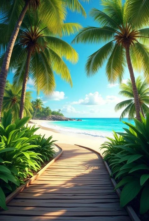 A paradise beach in the middle of our mind, now we see it in our living room when we need to relax. Measurements are in pixels. See Beach, Image Zen, Beautiful Beach Pictures, Beautiful Ocean Pictures, Romantic Retreat, Exotic Beaches, Ocean Pictures, Beach Wallpaper, Beach Paradise