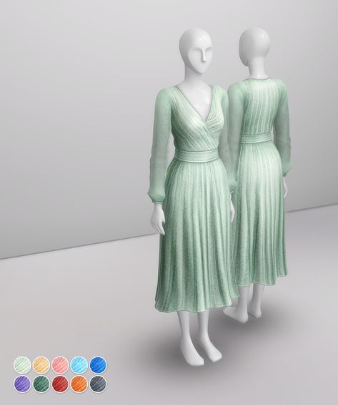 Sparkly Dress (10 color) | Rusty's on Patreon Sims Royal, Cc Clothing, Mint Outfit, Royal Clothes, Sims Clothes, Cc Clothes, Rusty Nail, Sims 4 Mm Cc, Sims Ideas