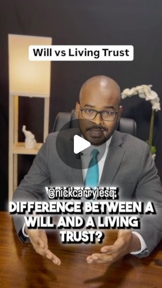 Danny & Shanta Huey on Instagram: "Here is the #1 difference between a will and a living trust.

 #estateplanning #wills #probate #newbeginningsre #newbeginningsreb 💡 

Comment ‘trust’ to learn about an affordable way to create a living trust!" How To Set Up A Trust, Elder Law, Setting Up A Trust, Living Trust, Estate Planning, Money Matters, Apple Cider, New Beginnings, Cider