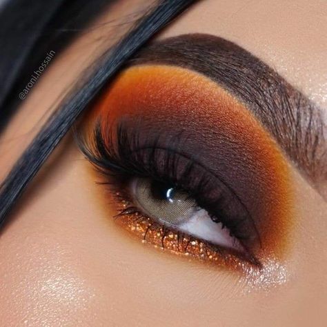 Thanksgiving Makeup Looks, Thanksgiving Makeup, Fall Eye Makeup, Sparkle Makeup, Fall Makeup Looks, Eye Makeup Pictures, Makeup Mistakes, Dramatic Makeup, Makijaż Smokey Eye