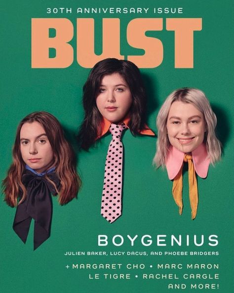 Bust Marc Maron, Margaret Cho, Bachelor Buttons, Phoebe Bridgers, Holy Trinity, Great British, 30th Anniversary, Great Stories, Magazine Covers