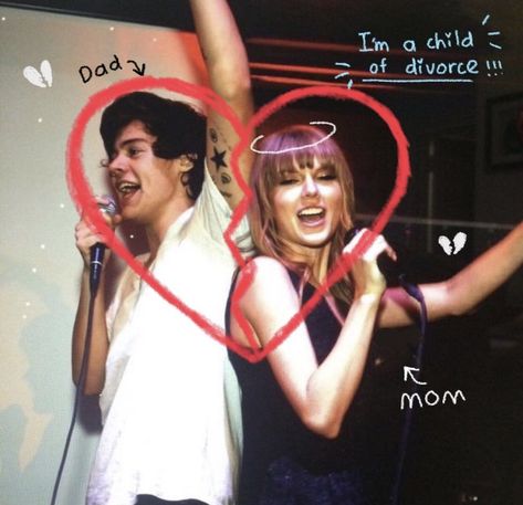 Divorced Parents Harry And Taylor, Taylor And Harry Aesthetic, Harry And Taylor Divorced Parents, Taylor Swift X Harry Styles, Harry And Taylor Aesthetic, Haylor Swyles Aesthetic, Taylor Swift And Harry Styles Aesthetic, Taylor And Harry Styles, Harry Styles Taylor Swift Wallpaper