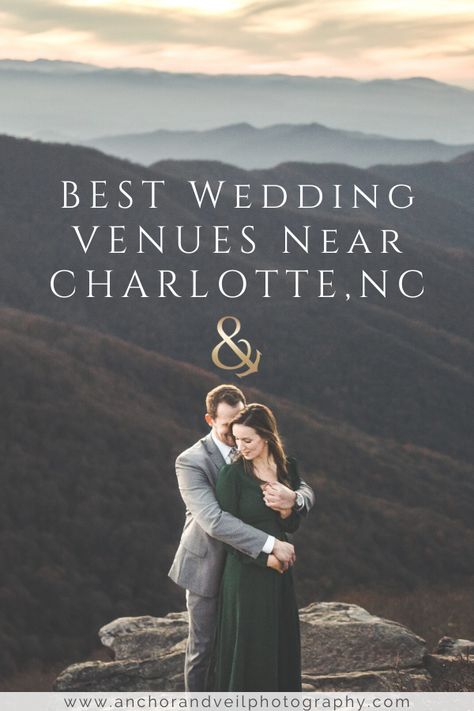 Best Wedding Venues Near Charlotte, North Carolina | Anchor & Veil Photography | Searching for venues can be difficult, but this blog post makes it easy! I put together the best venues to have your wedding at, here in the Carolinas. They are our favorites places near Charlotte. #weddingphotography #charlotte #carolina #weddingvenue Charlotte North Carolina Wedding Venues, Charlotte Nc Wedding, Charlotte Wedding Venues, French Wedding Venues, Veil Photography, Wedding Venues North Carolina, Smallest Wedding Venue, The Carolinas, Asheville Wedding