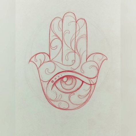 hindu hand sketches - Google Search Hamsa Outline, Hand Of Fatima Tattoo, Hamsa Drawing, Fatima Tattoo, Fatima Hand Tattoo, Realistic Eye Tattoo, Hamsa Tattoo Design, Hamsa Hand Tattoo, Today Tattoo