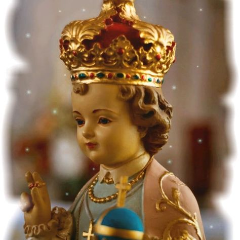 Happy Feast of Infant Jesus ⠀ #Feast #Christian #Christianliving #christianity  #Devotional Infant Of Prague Novena, Divine Infant Jesus, Happy Feast, Daughter Of The King, Infant Of Prague, Infant Jesus, King Photo, Religious Pictures, Blessed Mother Mary