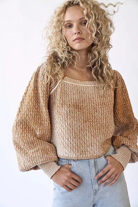 Free People 2023, Cute Clothes Fall Free People, Free People Sweater Outfit, Free People Oversized Sweater, Free People Striped Sweater, Free People Shirts & Tops, Free People Sweaters & Cardigans, Orange Sweaters, Free People Sweater