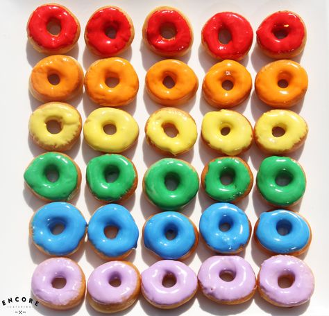 Indulge in our "Pride Doughnuts" for Toronto Pride Month. #PrideMonth #Toronto #Pride