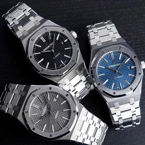 Audemars Piguet Black, Three Musketeers, Best Watches, The Three Musketeers, Mens Fashion Watches, Audemars Piguet Royal Oak, 1 Of 1, Royal Oak, Rolex Submariner