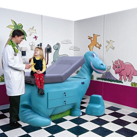 Pediatric Room Decor, Kids Doctors Office, Pediatric Hospital Design, Exam Tables Medical, Medical Room Decor, Pediatric Exam Room, Pedia Clinic Interior Design, Pediatric Office, Pediatric Waiting Room Ideas