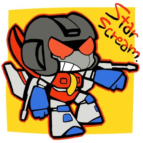 Starscream Chibi Starscream Chibi, Star Scream, Transformers Starscream, Do I Like Him, Beast Wars, Transformers Collection, Transformers Decepticons, Transformers Funny, Transformers Comic