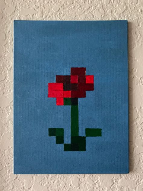 Cute Painting For Girlfriend, Painting Ideas For Girlfriend, Easy Canvas Painting For Boyfriend, Painting For Girlfriend, Things To Paint For Your Boyfriend, Small Painting Ideas Mini Canvas Easy, Mini Canvas Art For Boyfriend, Relationship Crafts, Lego Painting