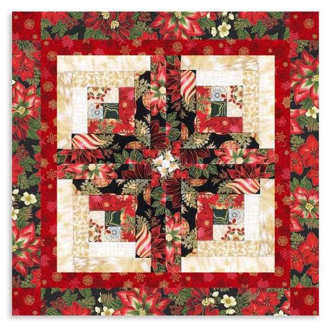 Table Topper Modification Directions – Jordan Fabrics Christmas Quilting Ideas, Quilted Runners, Jordan Fabrics, Christmas Table Runner Pattern, Colchas Quilting, Quilted Table Runners Christmas, Christmas Quilting Projects, Quilt Backs, Christmas Quilt Blocks