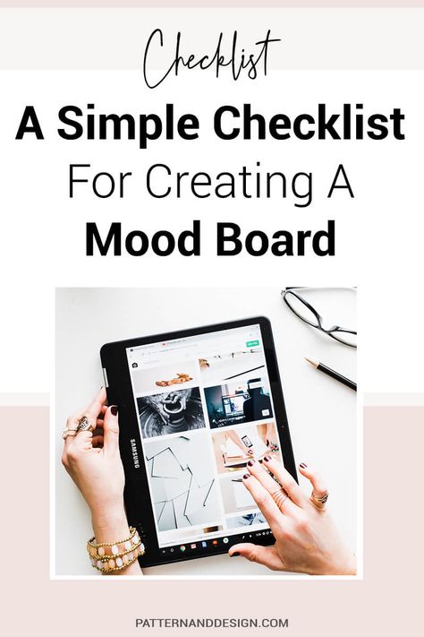 One of the first steps before you create pattern repeats for your textile design or surface pattern design business is creating a mood board that you will use for color and design inspiration for your repeat patterns and designs. Here's a simple checklist for how to make a mood board that has aesthetic appeal. #moodboard #storyboard #conceptboard via @https://au.pinterest.com/pattern_design/ Creating A Mood Board, Make A Mood Board, Create A Mood Board, Materials Board Interior Design, Surface Pattern Design Inspiration, Business Aesthetic, Mood Board Template, Pattern Design Inspiration, Concept Board