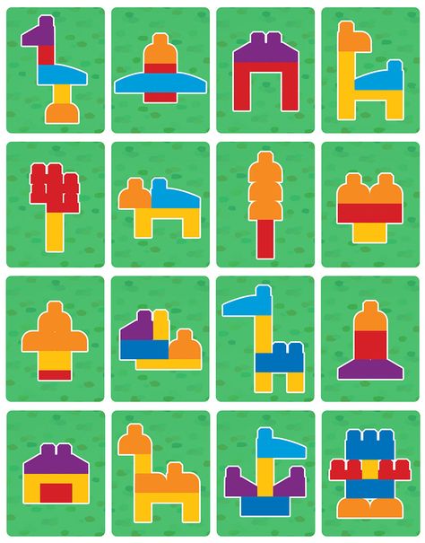 Mega Block Activities, Megabloks Ideas Building, Mega Bloks Building Ideas, Mega Blocks Building Ideas, Megablocks Ideas, Mega Blocks Ideas, Lego Blocks Ideas, Mega Blocks, Toddler Homeschool