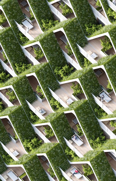 Gallery of Chris Precht Shares his Thoughts on the New Generation of Architects in ReSITE Podcast - 4 Biophilic Architecture, Vertical Forest, Architecture Cool, Green Facade, Eco Architecture, Green Walls, Green Architecture, Sustainable Architecture, Futuristic Architecture